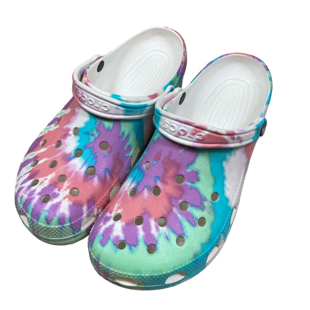 Crocs men’s Tie Dye size 12